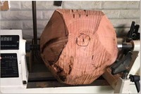 Tour à bois CNC multifonctionnel, mini-machine domestique pour PVC, équipement de tournage à commande numérique, petit outil d'artisanat de table