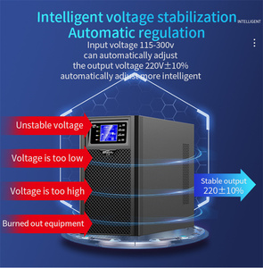 1KVA 2KVA 3KVA Online <b>UPS</b> 110V 120V Backup Uninterruptible Power Supply <b>Ups</b> External Battery SP1KS <b>Ups</b> Backup Power Supply - Product Image 3