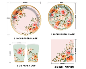 DAMAI Nuevo Diseño para 8 Personas, Decoración para Fiesta en el Jardín, Fiesta de Cumpleaños con Temática Hawaiana, Artículos para la Mesa - Product Image 6