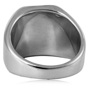 Anillo de águila yunnique para hombre, joyería de moda de acero inoxidable dorado con diseño de animales del zodiaco, regalo - Product Image 3