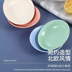 Soy Sauce Dish Set Round Ceramic Multi Color For Home Hotel Restaurant Use - Product Image 2