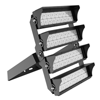 Reflector LED Modular Antideslumbrante IP66 de 160lm/w, Alta Eficiencia, Aluminio Fundido a Presión, Popular para Estadios