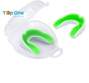 Topone ยางซิลิโคนป้องกันฟันสำหรับผู้ใหญ่กีฬามวยกีฬาบาสเกตบอลฮอกกี้ฮอกกี้ฮอกกี้ยางนิ่ม - Product Image 1
