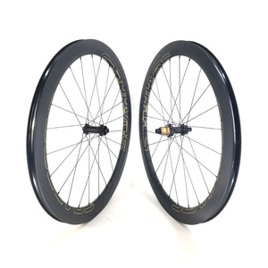 Jeu de roues de vélo de route en carbone SOARROCS 31 mm de large 700C, roue de gravier en carbone tubeless 25 mm de large avec frein à disque céramique Ratchet 54T - Product Image 3