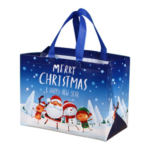 Gran oferta, <span class=keywords><strong>bolsas</strong></span> <span class=keywords><strong>de</strong></span> <span class=keywords><strong>regalo</strong></span> <span class=keywords><strong>de</strong></span> decoración navideña ecológicas personalizadas, venta al <span class=keywords><strong>por</strong></span> <span class=keywords><strong>mayor</strong></span>, <span class=keywords><strong>bolsas</strong></span> <span class=keywords><strong>de</strong></span> compras <span class=keywords><strong>de</strong></span> alimentos, <span class=keywords><strong>bolsas</strong></span> <span class=keywords><strong>de</strong></span> papel con asa - Product Image 3