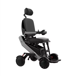 Silla de ruedas eléctrica plegable automática para subir escaleras, silla de ruedas eléctrica elevadora, silla de ruedas eléctrica para subir pendientes para discapacitados - Product Image 1