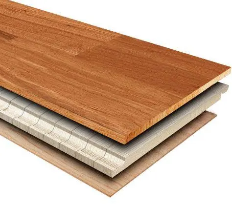 Engineering hochwertige drei schicht ige Hartholz böden Eukalyptus/Kiefer/Birken boden Engineering Holzböden