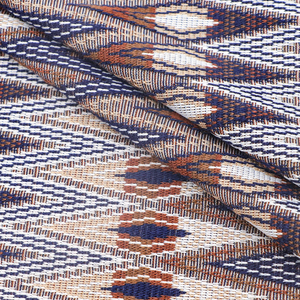 Thời trang dệt dân tộc phong cách vòng lặp chuyển 230gsm Polyester Spandex dệt kim Jacquard vải cho hàng may mặc - Product Image 3