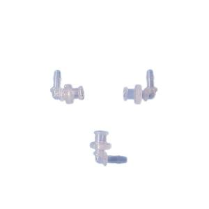 High Quality Sanitary PP Plastic Luer Tightening Female Connectors Elbows for Fluid Pipeline Fittings Medical Plastic Product - Product Image 3