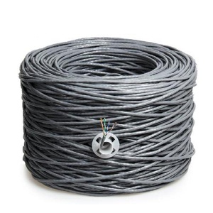 Premium Cat6 Cat5e <span class=keywords><strong>Ethernet</strong></span> UTP LAN <span class=keywords><strong>Cable</strong></span> de red <span class=keywords><strong>4</strong></span> pares de alta velocidad 26AWG 24AWG 305m rollo para sistemas de comunicación - Product Image 1
