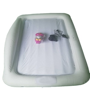 Colchón <span class=keywords><strong>de</strong></span> aire inflable portátil <span class=keywords><strong>para</strong></span> niños, fácil <span class=keywords><strong>de</strong></span> <span class=keywords><strong>llevar</strong></span> cama inflable <span class=keywords><strong>para</strong></span> niños pequeños, cama <span class=keywords><strong>de</strong></span> viaje <span class=keywords><strong>para</strong></span> niños con funda <span class=keywords><strong>de</strong></span> sábana - Product Image 1