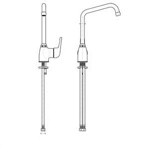 Évier mélangeur Chrome Tuingo Brothers - Fratelli Frattini FFR1816500 - Product Image 1