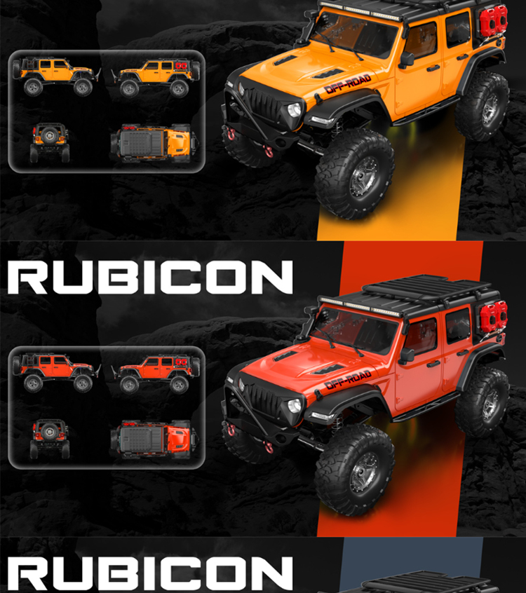 HB Toys R1011 R1014 1/10 4WD Wilderness RCクローラーカー