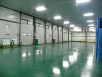 Bâtiment d'entrepôt industriel écologique à montage rapide, chambre froide, hangar de stockage 600m2