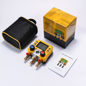 Manomètre numérique intelligent pour réfrigérant, mini manomètre pour test de pression CVC, pour réfrigérant <span class=keywords><strong>R290</strong></span>/R600/R134A, manomètre de <span class=keywords><strong>recharge</strong></span> - Product Image 4