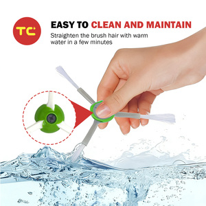 Ensemble de brosses latérales de remplacement pour aspirateur robot IRobots Roombas, <span class=keywords><strong>kit</strong></span> d'assortiment de brosses latérales compatibles, vente en gros OEM/ODM - Product Image 4