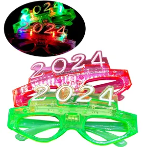 Cadeaux promotionnels et professionnels Lunettes de haute qualité Lunettes lumineuses Lunettes à obturateur LED Ensemble de fournitures pour événements et fêtes