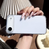 Coque de téléphone portable transparente antichoc en TPU pour iPhone 11 12 13 14 15 16 17 Pro Max avec protection de l'appareil photo – Vente en gros