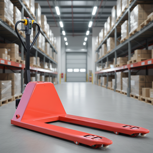 Penumpuk Pallet Hidrolik Kecil Manual dengan Remote Control Portabel 500 kg 1000kg Forklift Elektrik Dorong Manual - Product Image 4