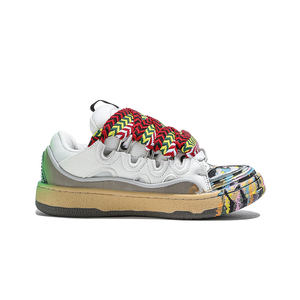 Sneakers Casual Unisex con Lacci e Punta Rinforzata, Suola Spessa, Personalizzabili, Colori Misti, in Mesh - Product Image 3