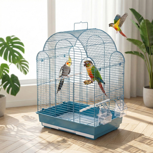 Toptan taşınabilir görüntüleme Pet kafesleri evler kuş yürüyüş cihazları papağan kafesleri için açık - Product Image 1
