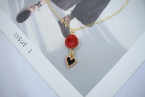 Collana con Ciondolo a Stella Esagonale e Diamante a Quattro Punte, Stile Classico alla Moda, Tessuta a Mano con Miyuki, Personalizzabile, Vendita all'Ingrosso - Product Image 4