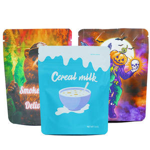 Mẫu miễn phí thuốc lá thảo mộc va PE nhựa Ziplock túi đứng lên túi mùi hương bằng chứng Túi tùy chỉnh in túi Mylar tùy chỉnh - Product Image 5