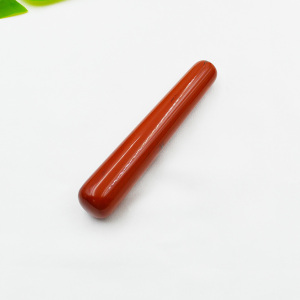 Mini Varita Yoni de Jaspe Rojo Natural, 10.5cm, Impermeable, Juguete Sexual para Ejercicios de Kegel y Yoga, Cristales Curativos - Product Image 1