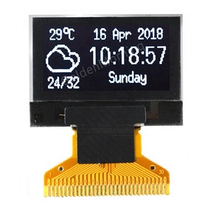白色SSD1306- 0.96英寸OLED I2C显示屏128x64 096 0.96英寸OLED - Product Image 1