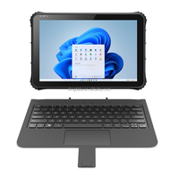12 pouces Robuste Gagne Mini Ordinateur Tablette NFC 13.56MHz RS232 Industrielle IP65 Tablette Robuste 128G Gagne 11 Pro ordinateur portable