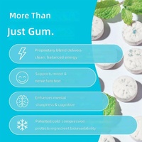 Chewing-gum Énergisant : Complément Nutritionnel avec Caféine, L-Théanine et Vitamines B – OEM/ODM pour la Nutrition Quotidienne des Adultes