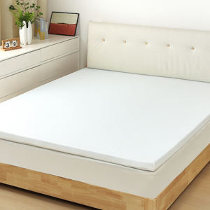 3 Inch Gel Bed <b>Topper</b> with Removable Cover Soft <b>Memory</b> <b>Foam</b> <b>Mattress</b> <b>Topper</b> Comfort for School & Hospital Use - Product Image 2