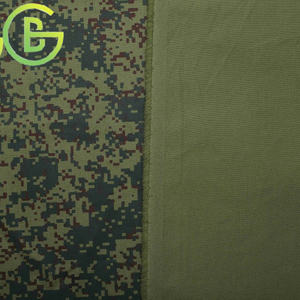 Tissu de chemise en popeline respirante en polycoton, certifié Global Recycled Standard GRS, <span class=keywords><strong>OCS</strong></span>, ISO9001, BCI, tissu en polyester et coton - Product Image 2