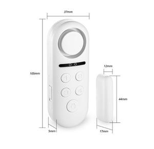 Sistema de alarma de puerta magnética de seguridad para el hogar, contraseña inteligente, Sensor de puerta de ventana bidireccional, alarma antirrobo - Product Image 6