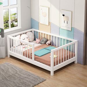 <span class=keywords><strong>Letto</strong></span> a Terra in Legno di Pino per Bambini <span class=keywords><strong>Montessori</strong></span> - Product Image 5