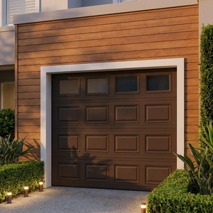 <span class=keywords><strong>Porte</strong></span> <span class=keywords><strong>de</strong></span> <span class=keywords><strong>garage</strong></span> sectionnelle automatique à enroulement, isolée, au design moderne personnalisé ZS, pour maison, villa, camping-car - Product Image 5