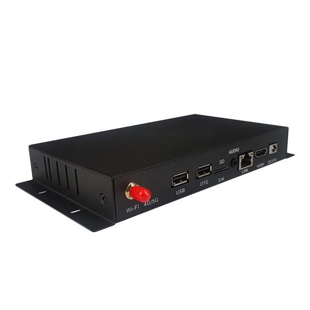 Industrial Grade Android 11 Signage Player Box 4k Rk3568 Media Player With Cms Content Management System 4g Lte