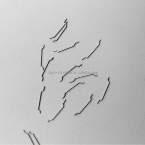 Fibra de <span class=keywords><strong>Acero</strong></span> Inoxidable AISI 310 de 0.5/13 mm, Fibra de <span class=keywords><strong>Acero</strong></span> UHSC Mikron para Refuerzo de Concreto Refractario - Product Image 2