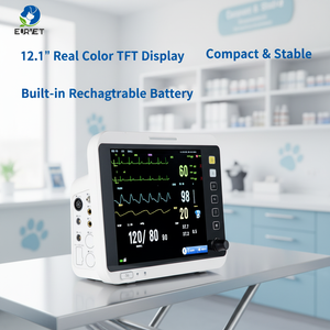 EURVET - Equipo Veterinario a Excelente Precio, Monitor de Signos <span class=keywords><strong>Vitales</strong></span>, Monitor de Salud Portátil, Monitor Digital para Animales - Product Image 1