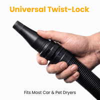Shernbao Buse de séchage à air sans contact pour lavage de voiture, avec embout en silicone anti-rayures, pour protection de la peinture et detailing