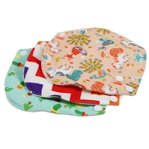 Alta calidad reutilizable de algodón orgánico de las mujeres servilleta sanitaria Pad buen precio almohadillas de tela - Product Image 5
