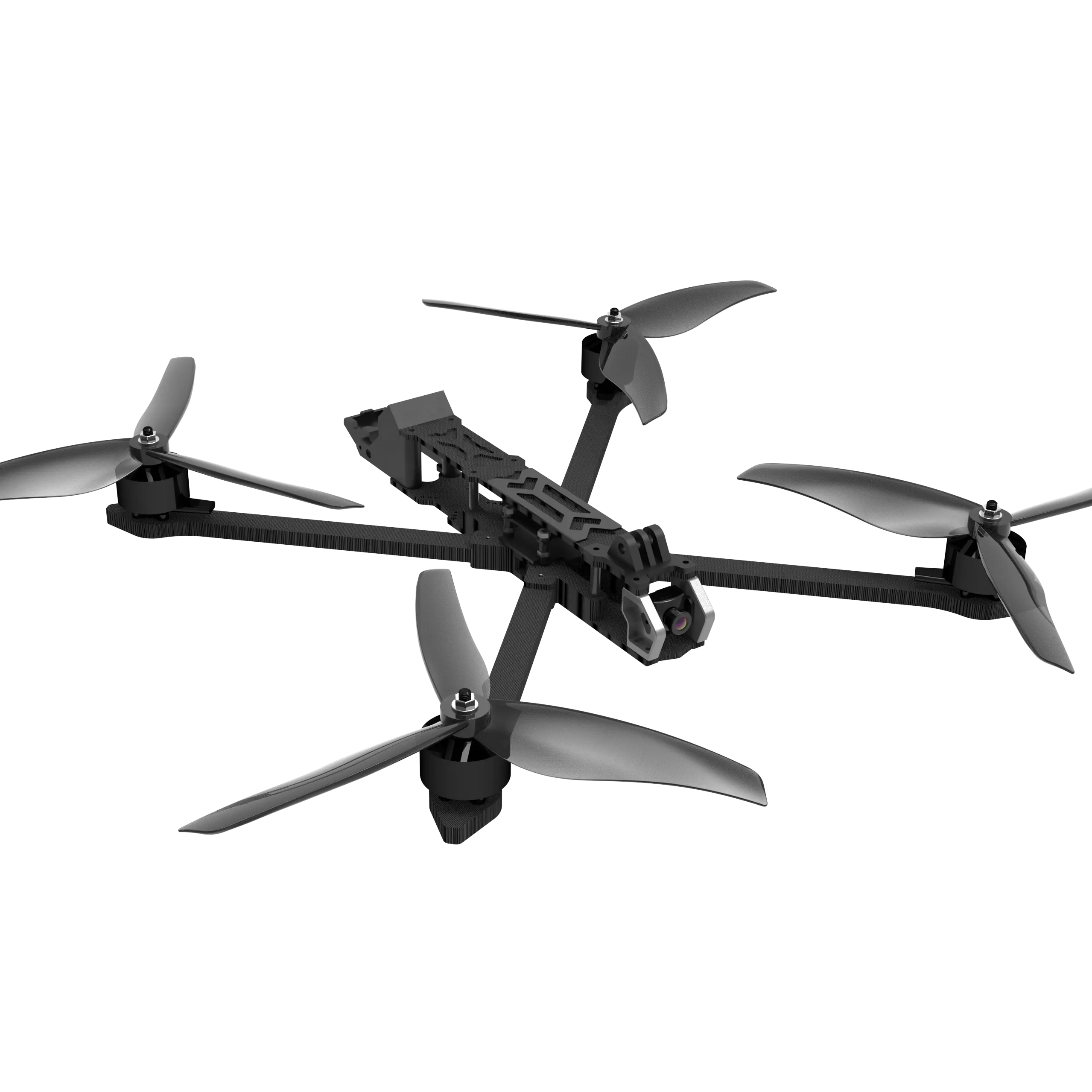 10 นิ้ว/13 นิ้ว/7 นิ้ว FPV Drone 20 กม.ช่วงการบิน 2 ~ 6 กก. payload GPS ฟังก์ชั่นตําแหน่งกล้องมองภาพกลางคืนกล้อง UAV F405 V3 60A ESC