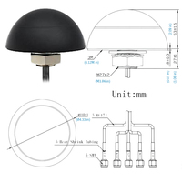 Antenne GPS multibandes à gain élevé, bandes de fréquences L1 L2 L5, antenne Beidou B1 GNSS haute précision
