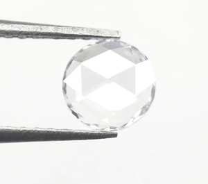 เพชรทรงกลมสีขาวธรรมชาติ0.264กะรัตเจียระไนทรงหลวม5มม. สี f/ g เทียบกับความคมชัด - Product Image 2