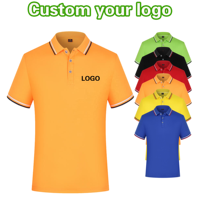 OEM Motorsport Solid Woven untuk Kemeja Pria Logo Kustom Seragam Tim Balap Lengan Pendek Rajutan Pique Pit Crew ODM