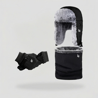 Gorro Ushanka Ruso de Invierno Personalizado OEM, Gorro de Aviador de Piel Sintética con Orejeras, Gorro de Nieve Cálido y Resistente al Viento para Hombre