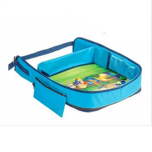 Trẻ em đi du lịch khay trẻ mới biết đi xe Ghế Lap khay trẻ em xe bảng với lưới trẻ em xe Ghế hoạt động bên khay với bảng vẽ - Product Image 4