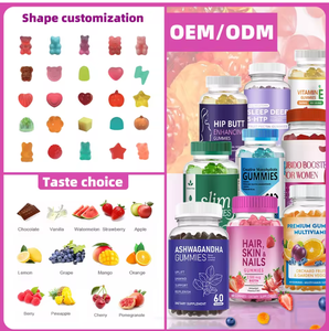 วิตามินเหล็กไบส์ไกลซิเนต 26 มก. ยี่ห้อ OEM รับผลิตโลโก้ส่วนตัว อาหารเสริมธาตุเหล็กพร้อมวิตามินซี รูปแบบเยลลี่ - Product Image 4