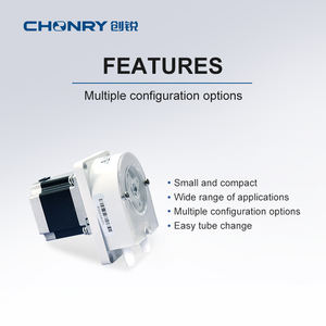 OEM206 عالية الجودة dc <span class=keywords><strong>24</strong></span> <span class=keywords><strong>v</strong></span> الشوكولاته مضخة تمعجية لمعايرة الجرعات البسيطة الكهربائية تحوي مضخة - Product Image 5