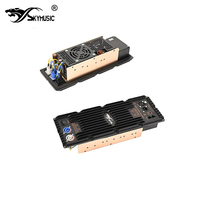 Modul Amplifier DSP Kelas D Skymusic 2x800W - Modul Amplifier Tegangan Lebar dengan Casing Logam, Kipas Pendingin, untuk Line Array